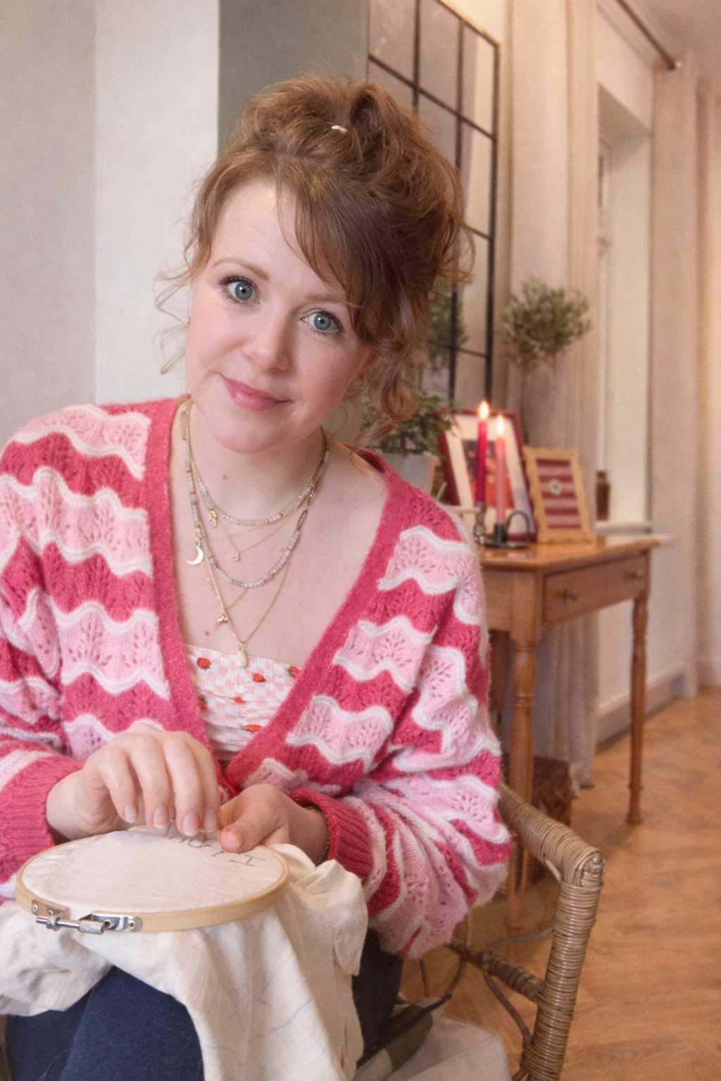 Meet Charlotte, the mum behind Blossom and Bramble Embroidery